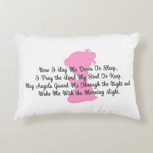 "Maintenant Je Me Pose Pour Dormir" COUSSIN ACCENT (Devant)