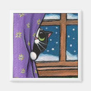 Maintenant vous me voyez - aimant de chat