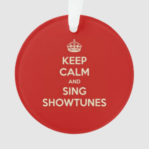 Maintenez calme et chantez Showtunes