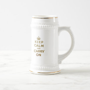 Maintenez calme et continuez la tasse