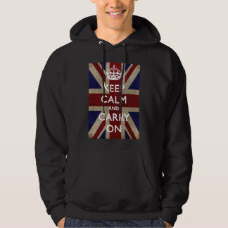 Maintenez calme et continuez le sweat - shirt à
