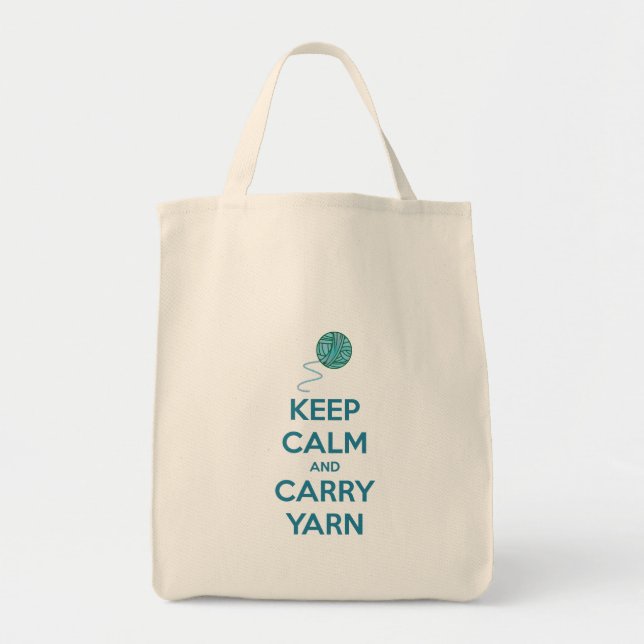 Maintenez calme et portez le sac de projet de (Devant)