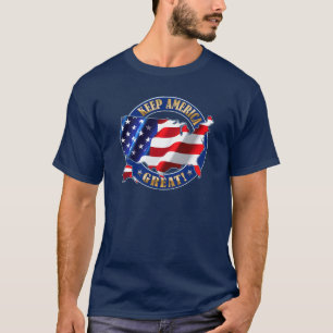Maintenez l'Amérique grande ! Trump le T-shirt