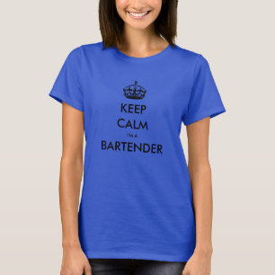 MAINTENEZ LE CALME JE SUIS UNE T-shirt BARTENDER