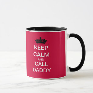 MAINTENEZ tasse CALME et d'appel de papa