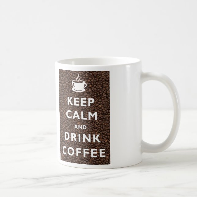 Maintenez tasse calme et de boissons de café (Droite)