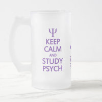 Maintenez tasse calme et d'étude de Psych - pour