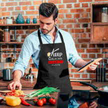 maintenir calme et spaghetti collier | tablier cad