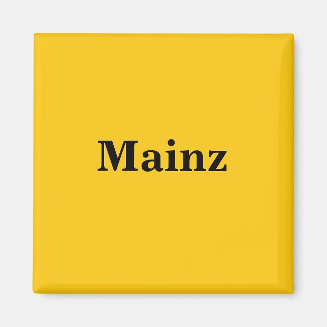 Mainz Magnet Schild (Devant)