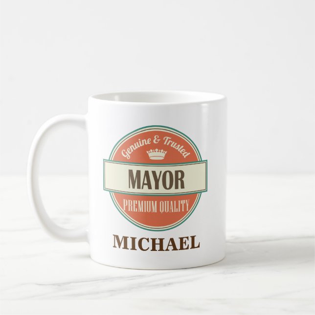 Maire Personalized Office Mug Gift (Gauche)