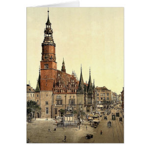 Mairie, Breslau, Silésie, Allemagne (Wrocla)