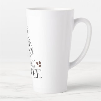 Mais d'abord Café Blanc Grand Mug à Latte 17 oz