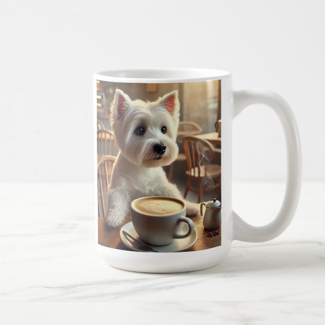 Mais d'abord... Café et vins Café Mug (Droite)