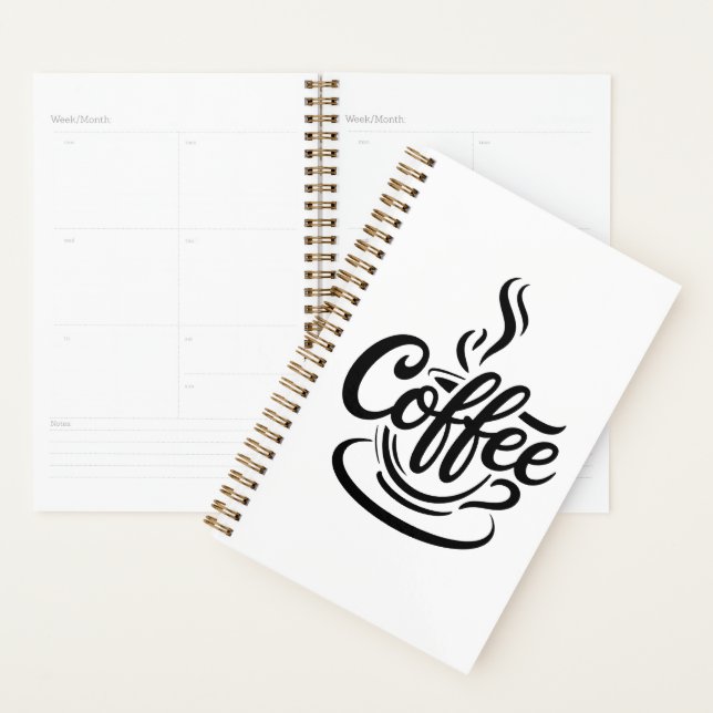 Mais d'abord Café | Typographie Chic Moderne Scrip (Devant avec enveloppe)