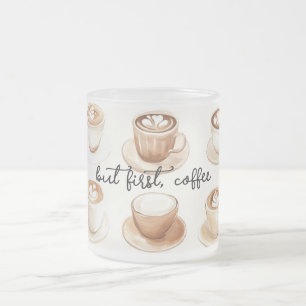 Mais d'abord, les tasses à café