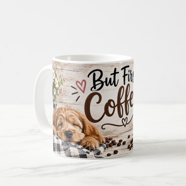 Mais d'abord, mug à café (Devant gauche)