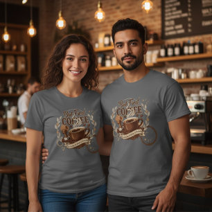 Mais d'abord T-Shirt pour accro au café et au sarc