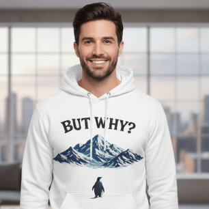 Mais Pourquoi ? Sweat à capuche pingouin – Pingoui