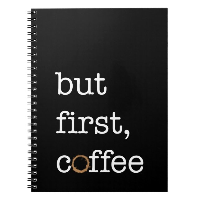 Mais premier café - journal inspiré (Devant)