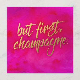 Mais Premier Livre Pearl Shimmer Invitation Champa