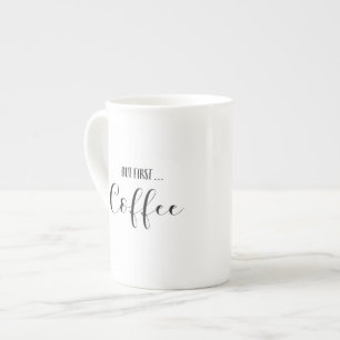 Mais première tasse de café