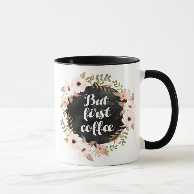 Mais première tasse de café (Droite)