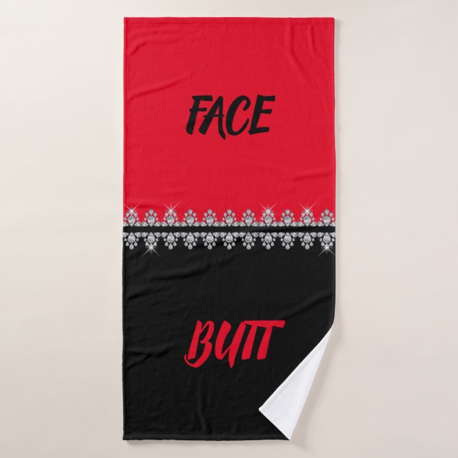 MAIS SERVIETTES DE VISAGE (Serviette de bain)