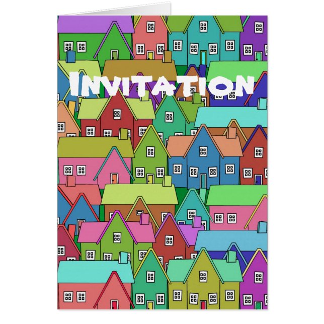 Maison 001 - Invitation (Devant)