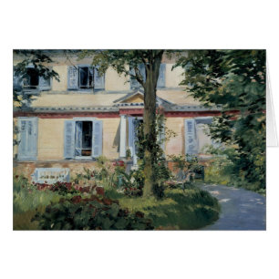 Maison à Rueil par Edouard Manet, Art Vintage