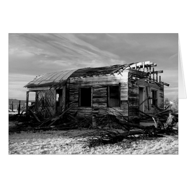Maison Abandonnée À Kelso, Californie (Devant horizontal)