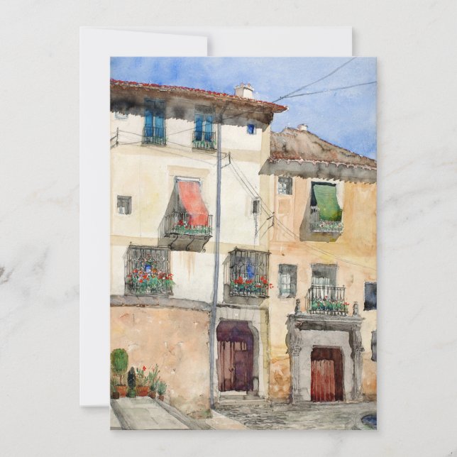 Maison ancienne à Segovia, Espagne | Cass Gilbert (Devant)