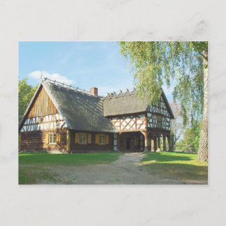 Maison ancienne en bois - Carte postale