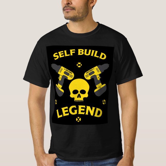 maison autoconstruite T-Shirt (Devant)