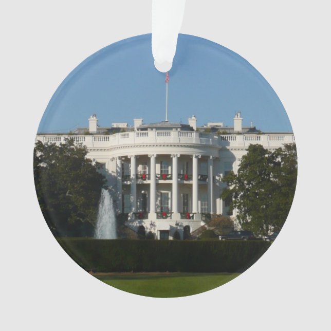 Maison Blanche de Noël pour les vacances Washingto (devant)