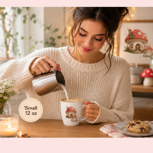 Maison Champignon Mignonne mug à café latte Fant