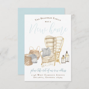 Maison confortable Faire-part de déménagement