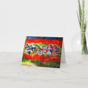 Maison d'art carte pour notes-Amour-Graffiti 3