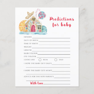 Maison de biscuits au gingembre - prédictions et c