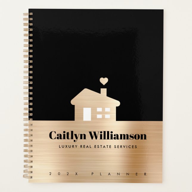 Maison de l'agent du courtier immobilier Black Gol (Devant)