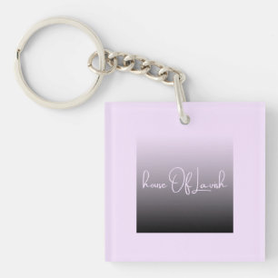 Maison de Lavish Porte-Clés   Floral Ombre Lilac N