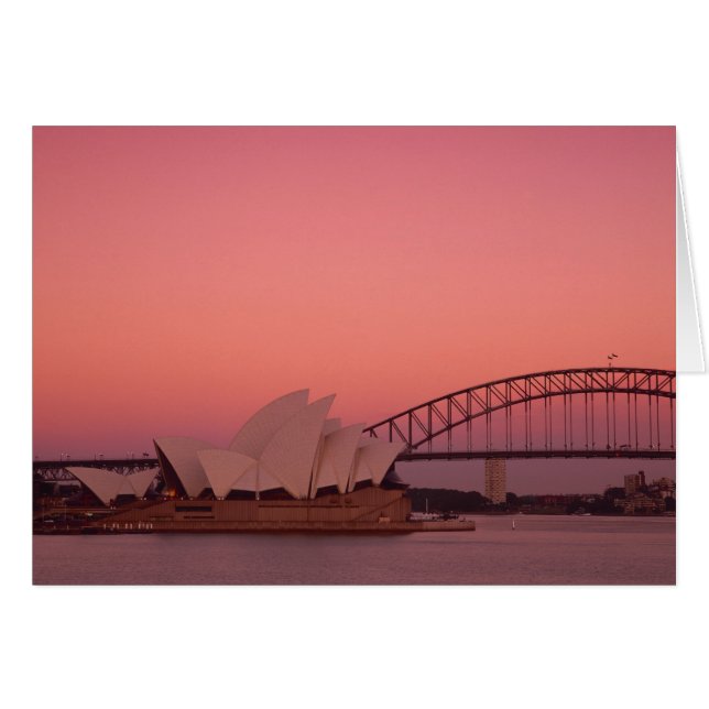 Maison de l'Opéra de Sydney et le port, Nouvelle-G (Devant horizontal)
