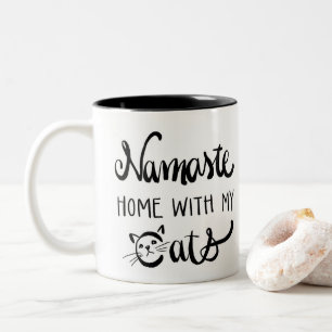 Maison de Namaste avec ma tasse de chats