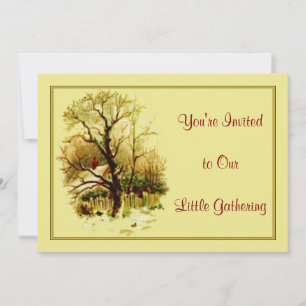 Maison de Noël Invitations