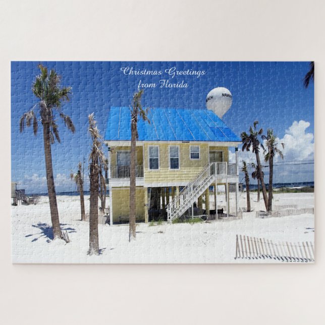 Maison de plage en Floride Puzzle (Horizontal)