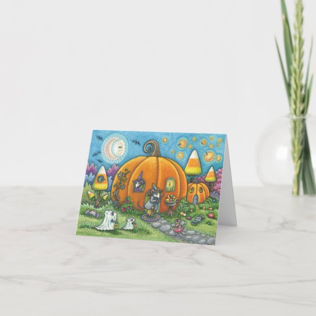 MAISON DE SOURIS & TRICK OU TRAITEMENTS CARTE DE R (Devant)