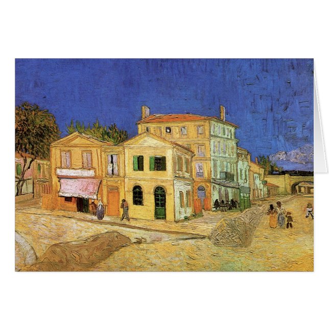 Maison de Vincent à Arles par Vincent van Gogh (Devant horizontal)