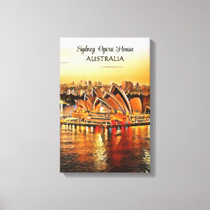 Maison d'opéra de Sydney, Australie Toile