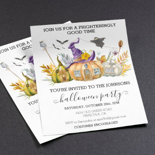 Maison du Citrouille du budget du parti Halloween