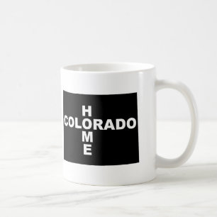 Maison du Colorado à partir de tasse d'état ou d