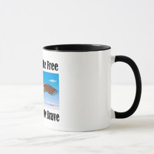 Maison du libre en raison de la tasse courageuse